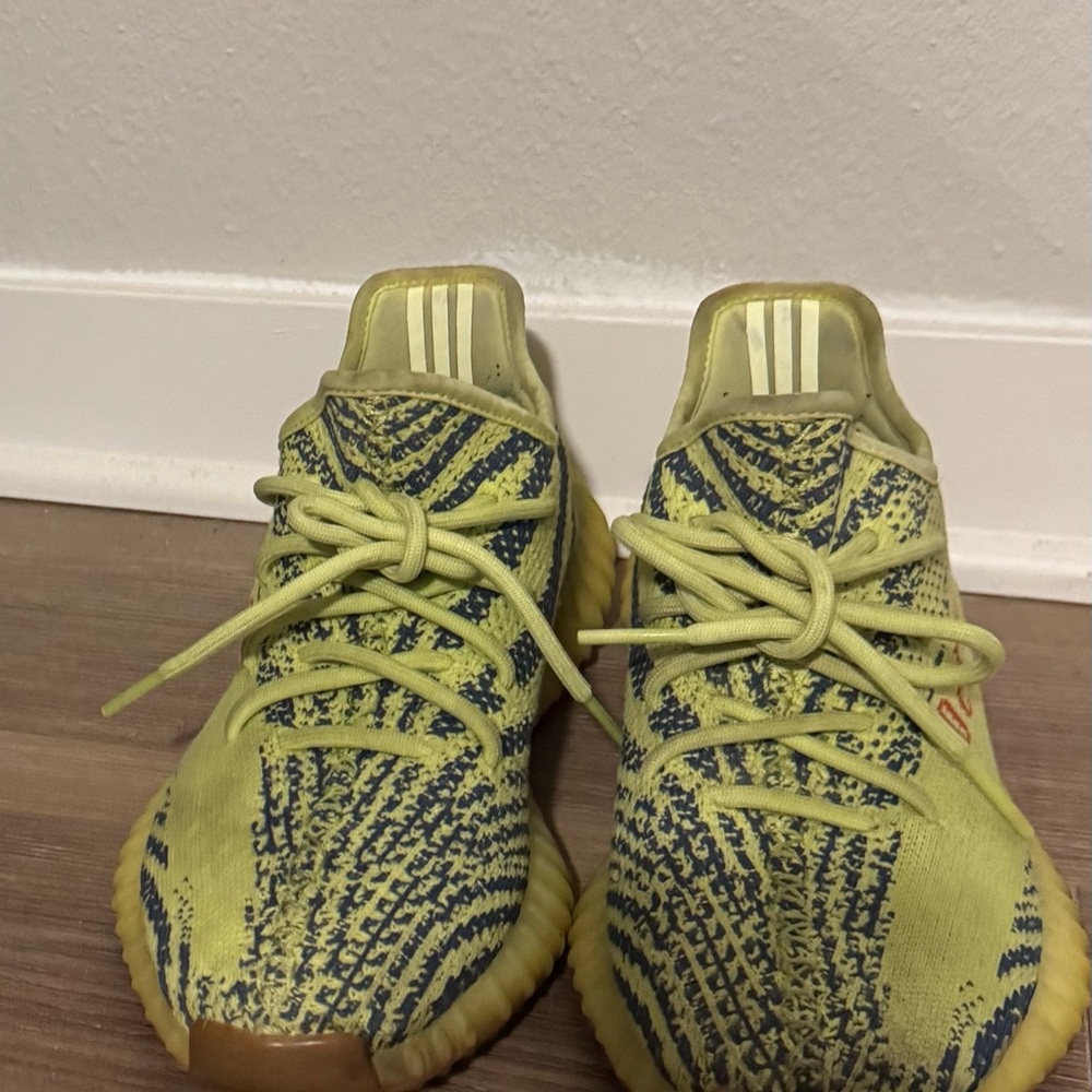 Adidas Kids Yellow and Blue Sneakers